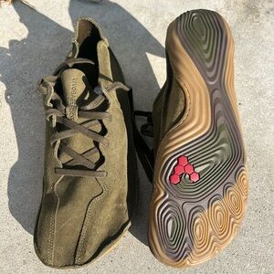 Vivo Barefoot Sensus Mens Olive Green Sneakers